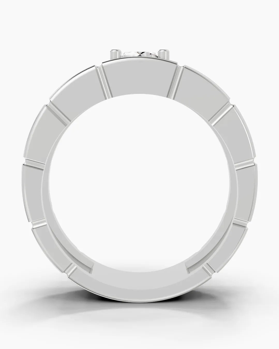 Obsidian Mark Men Ring