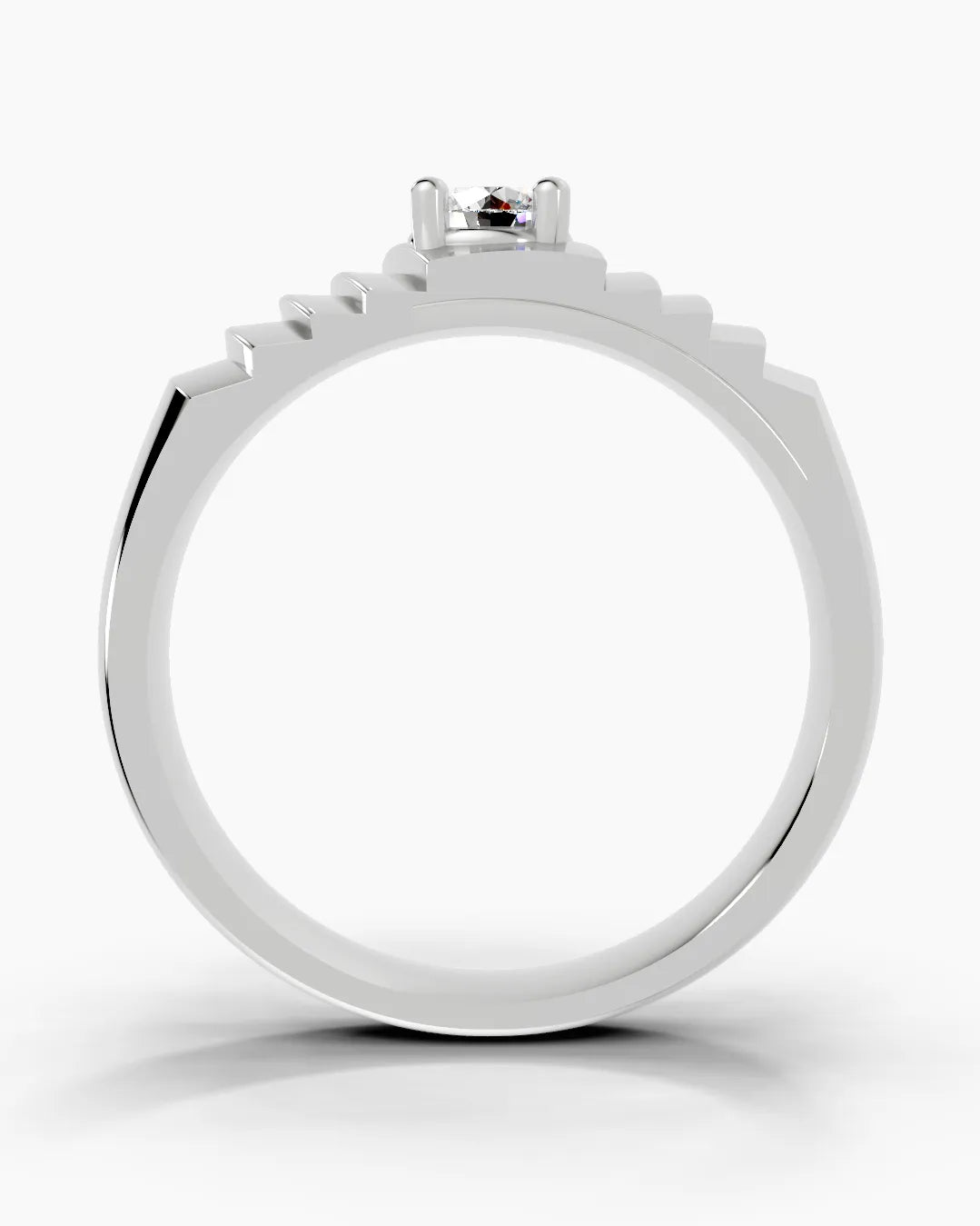 Midnight Crest Men Ring