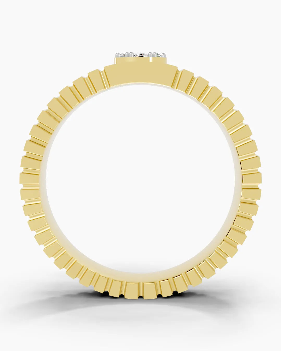 Quartz Drift Men Ring