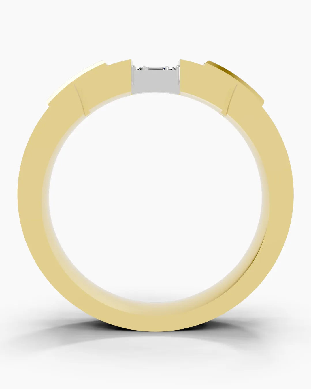 Shimmering Spark Men Ring