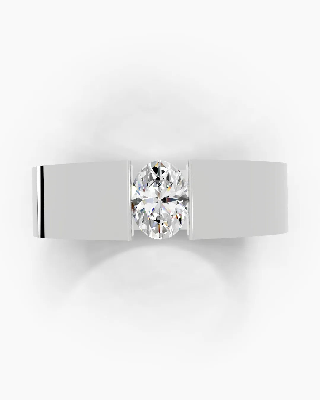 Oval Spark Men Ring