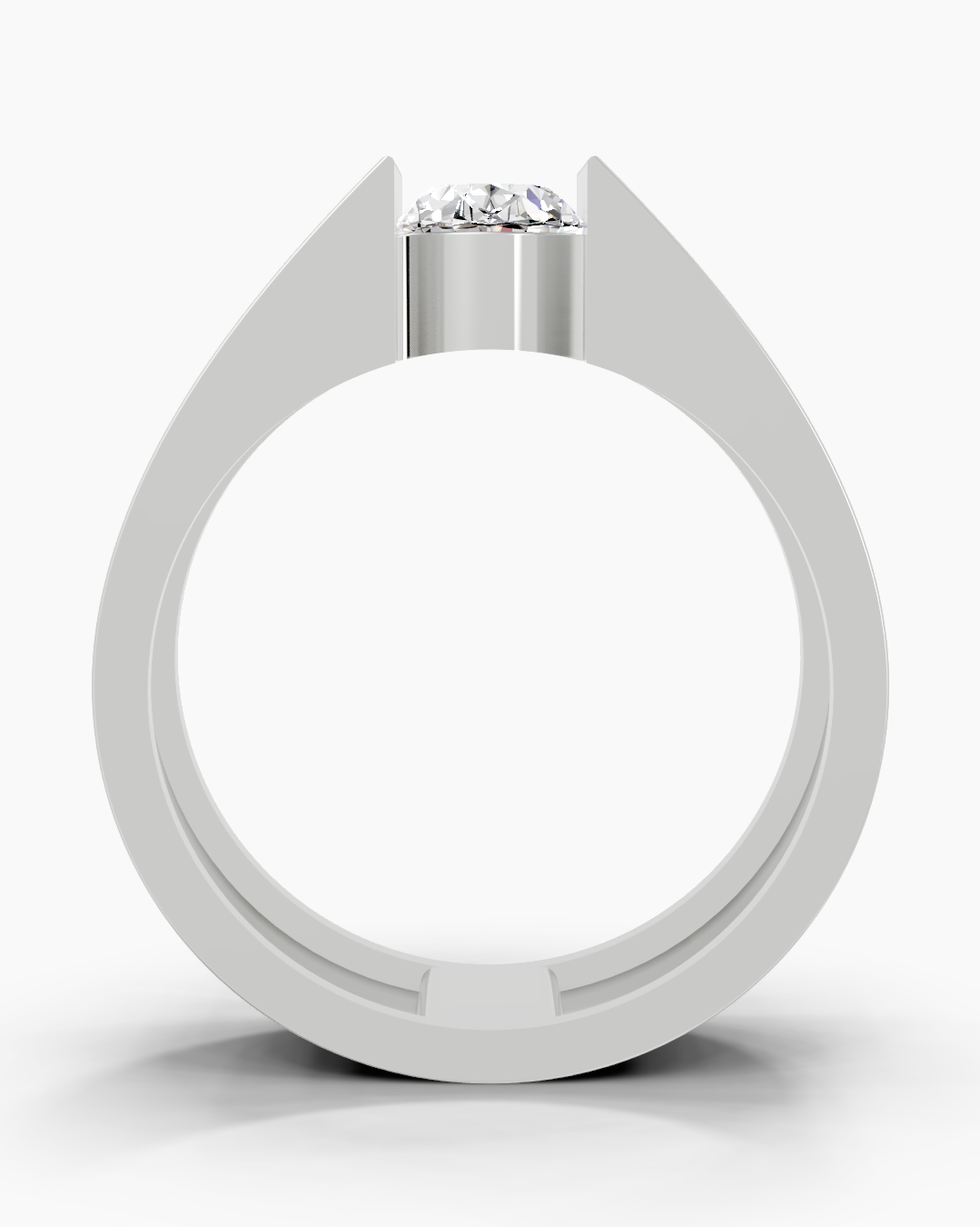 Oval Gleam Men Ring