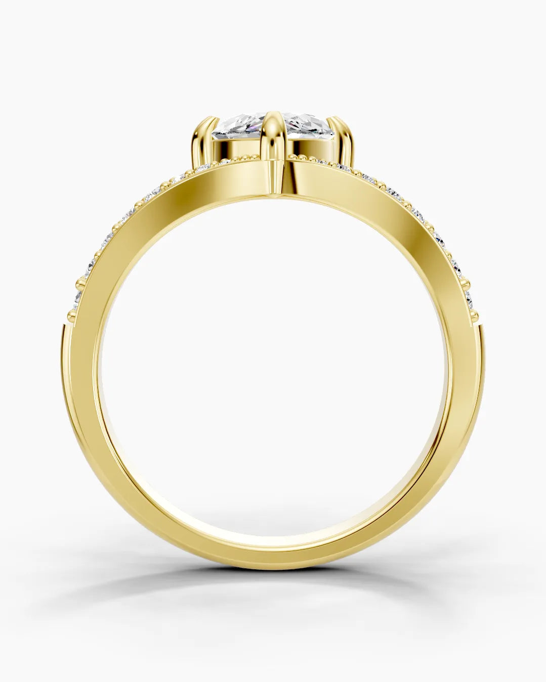 Marquise Dewdrop Women Ring