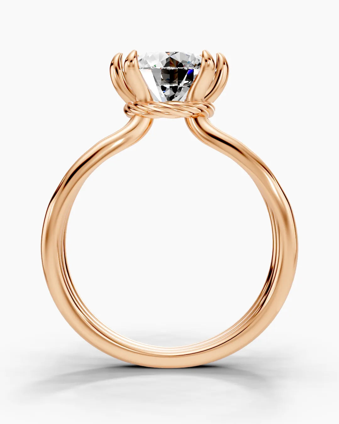 Triple Curve Shine Women Ring