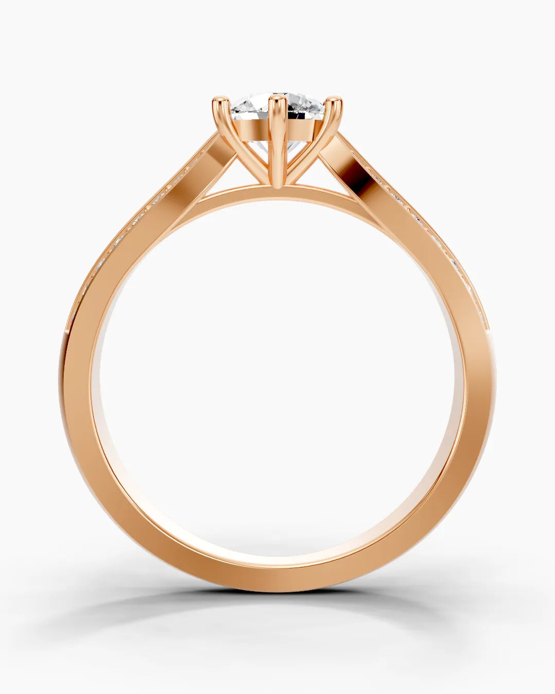 Twin Ribbon Women Ring