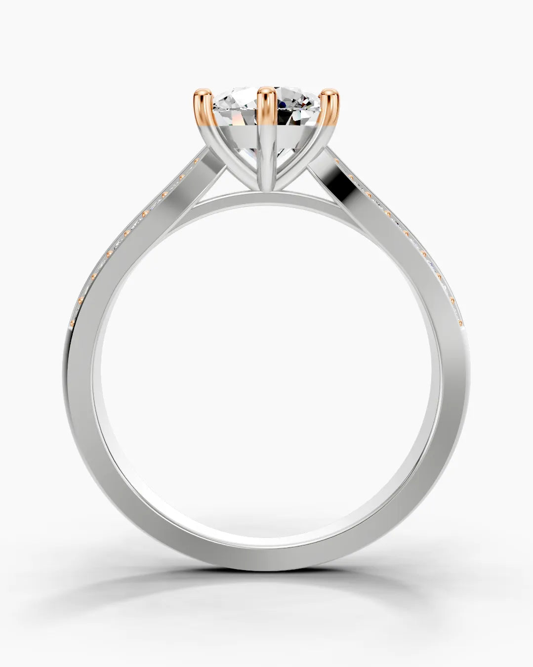 Double Stream Women Ring