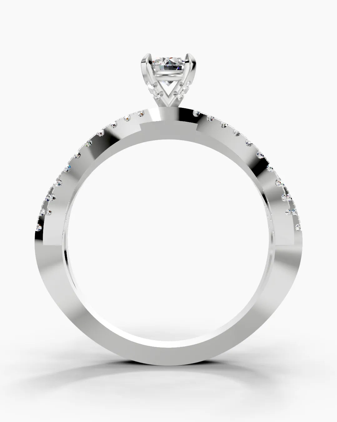 Round Serenity Women Ring