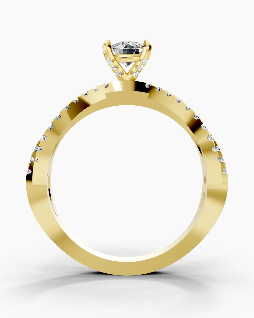 Evelyn Round Women Ring