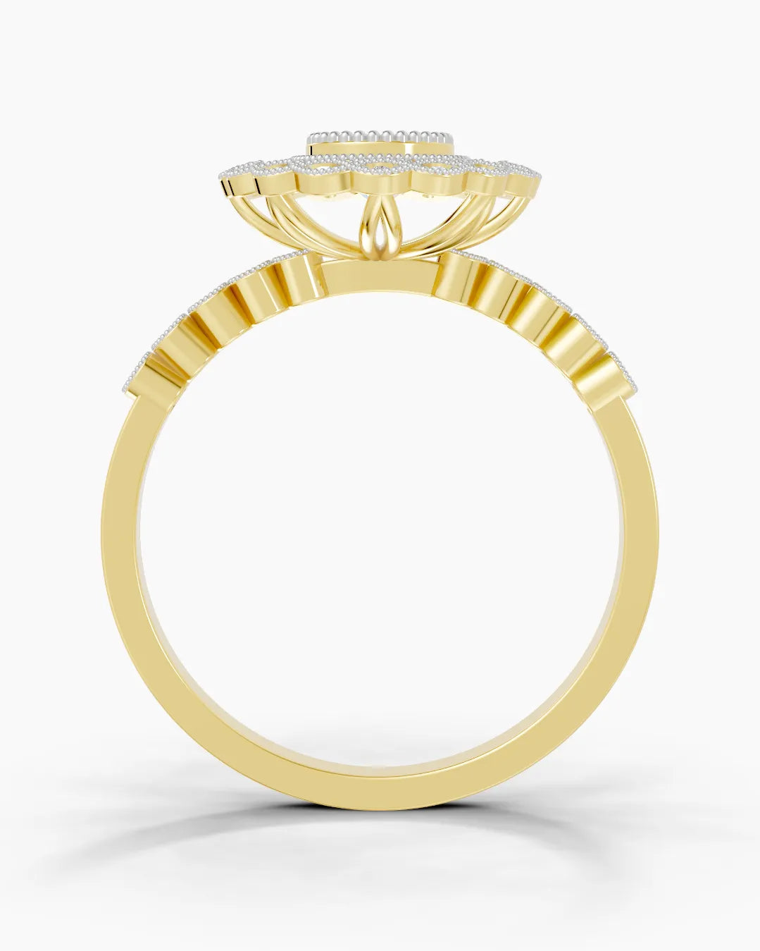 Golden Eessance Women Ring