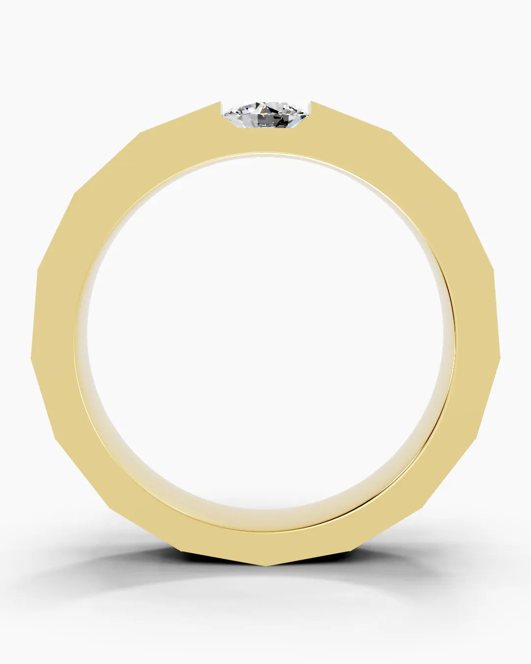 Chrome Axis Men Ring