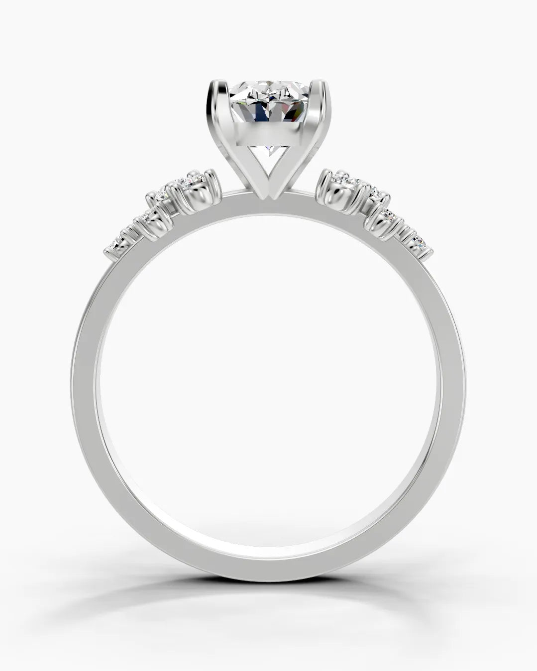 Horizon Oval Women Ring