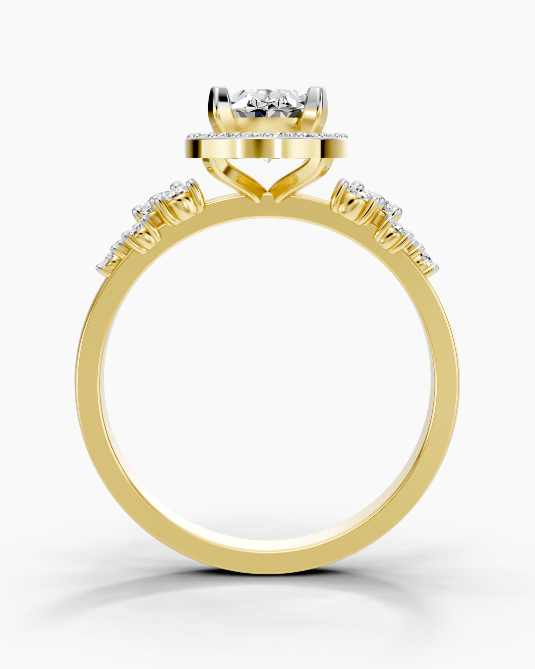 Gleam Oval Women Ring