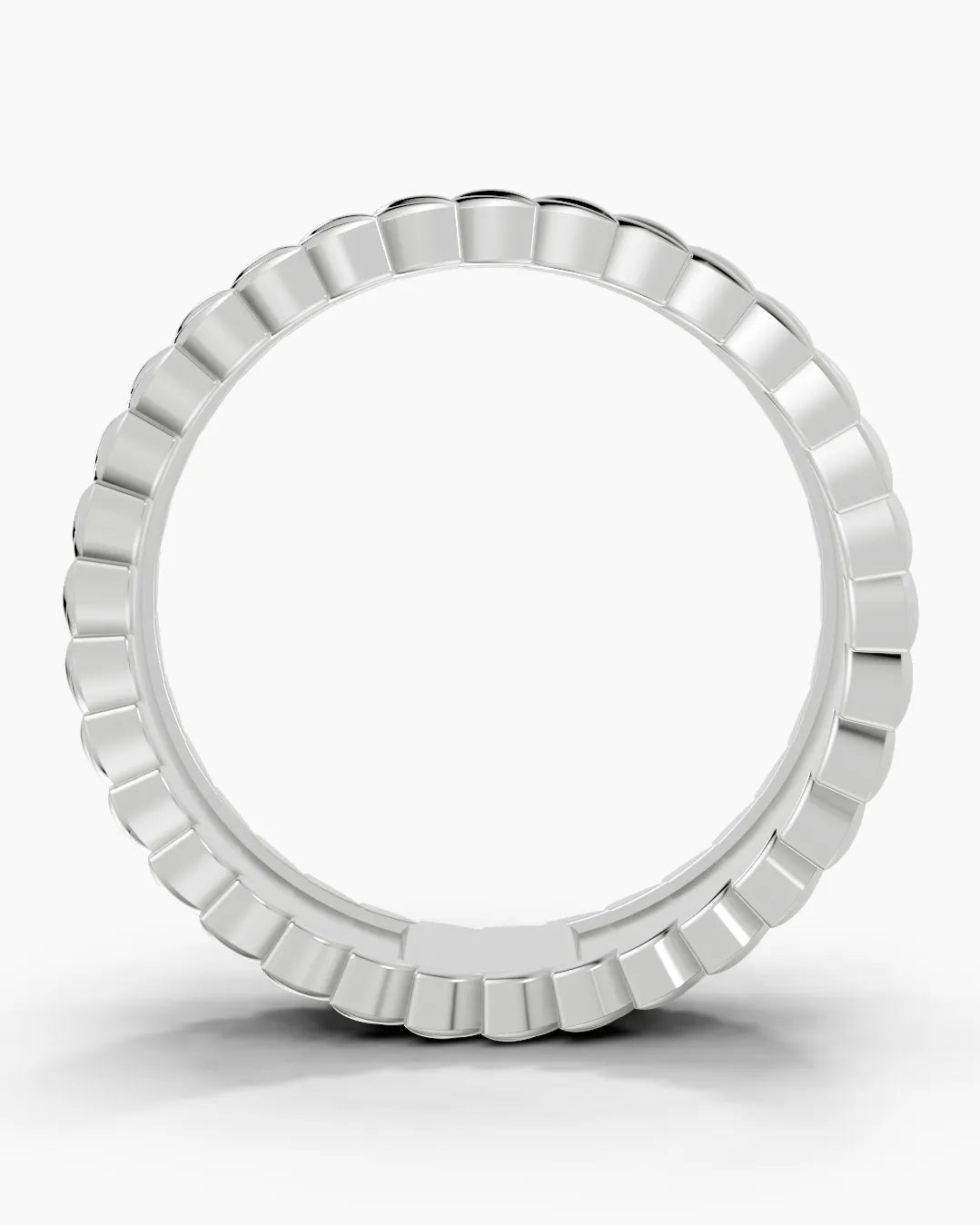 Diamond Grove Leaf Men Ring