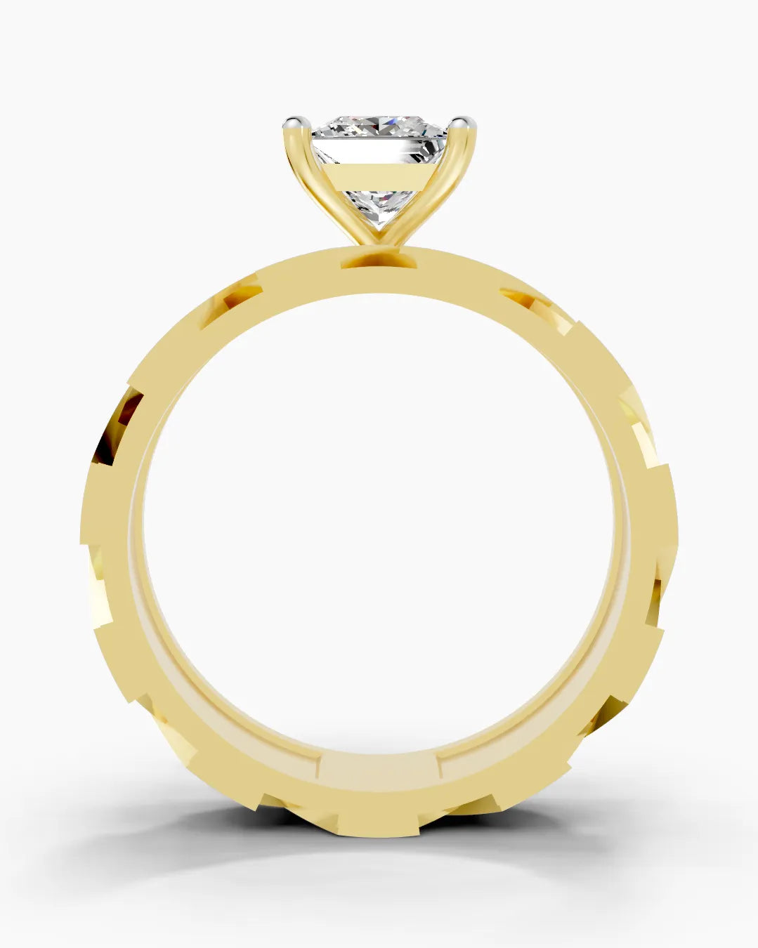 Urban Grid Men Ring