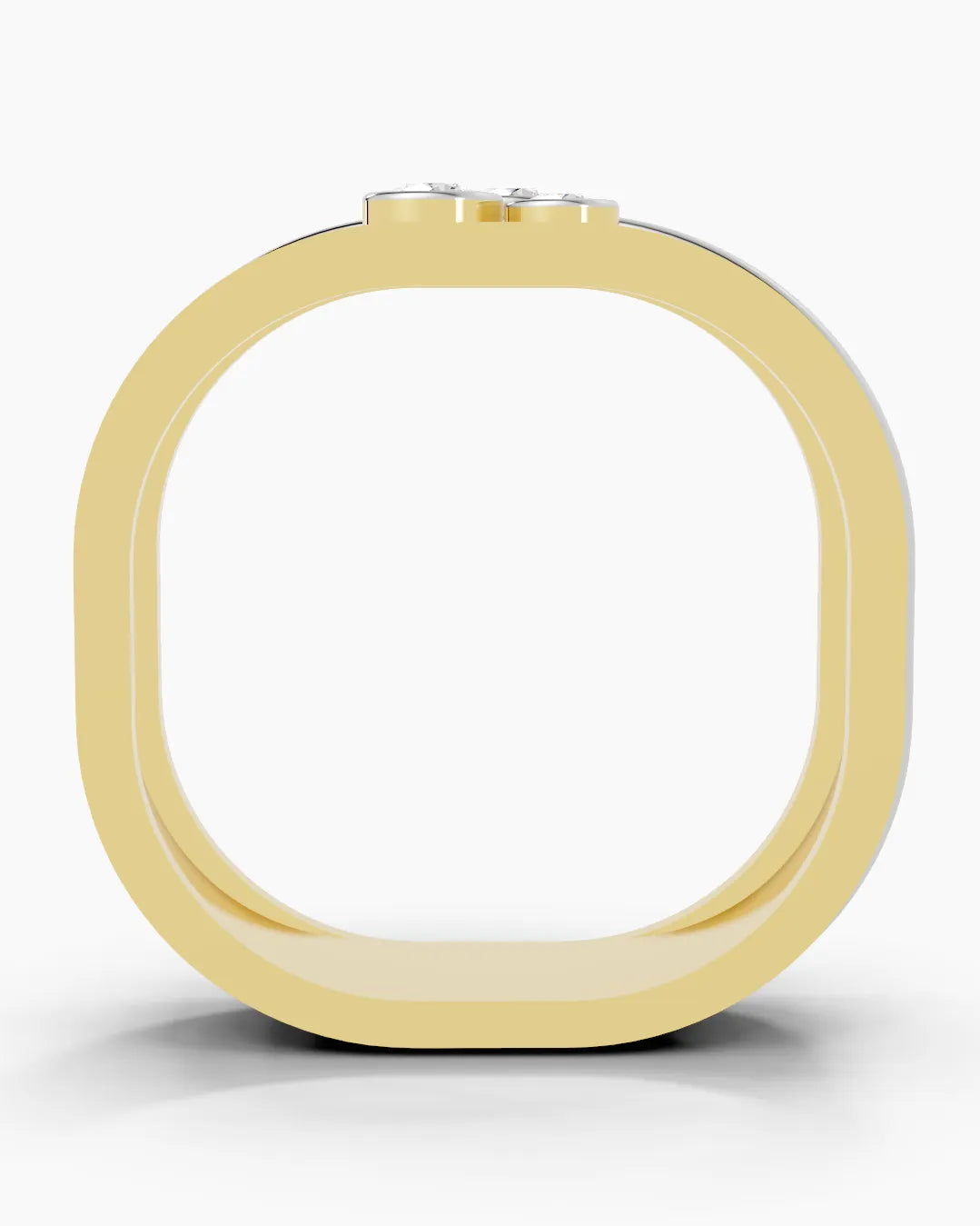 Urban Grid Diamond Men Ring