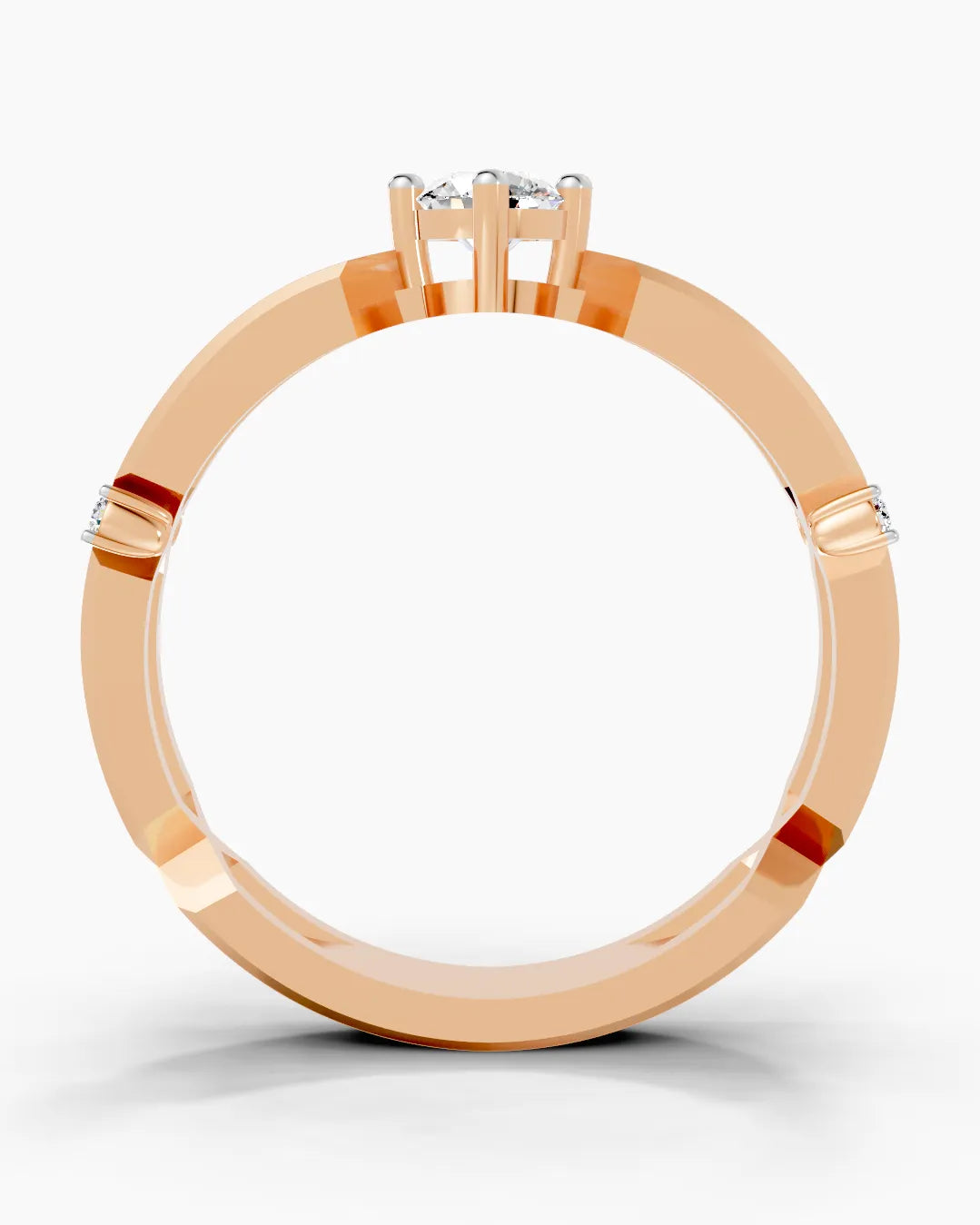 Crown Edge Women Ring