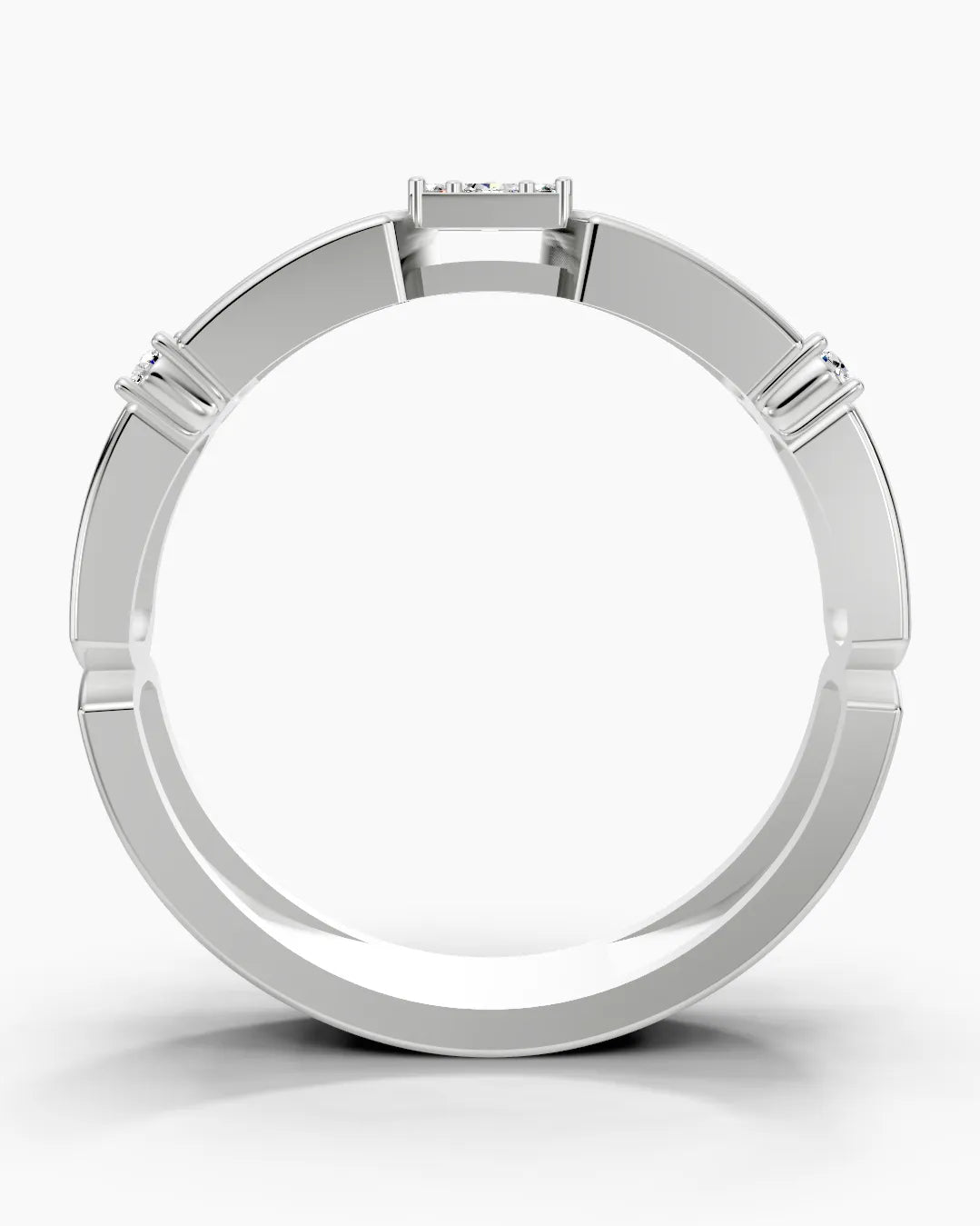 Shadow Crest Men Ring