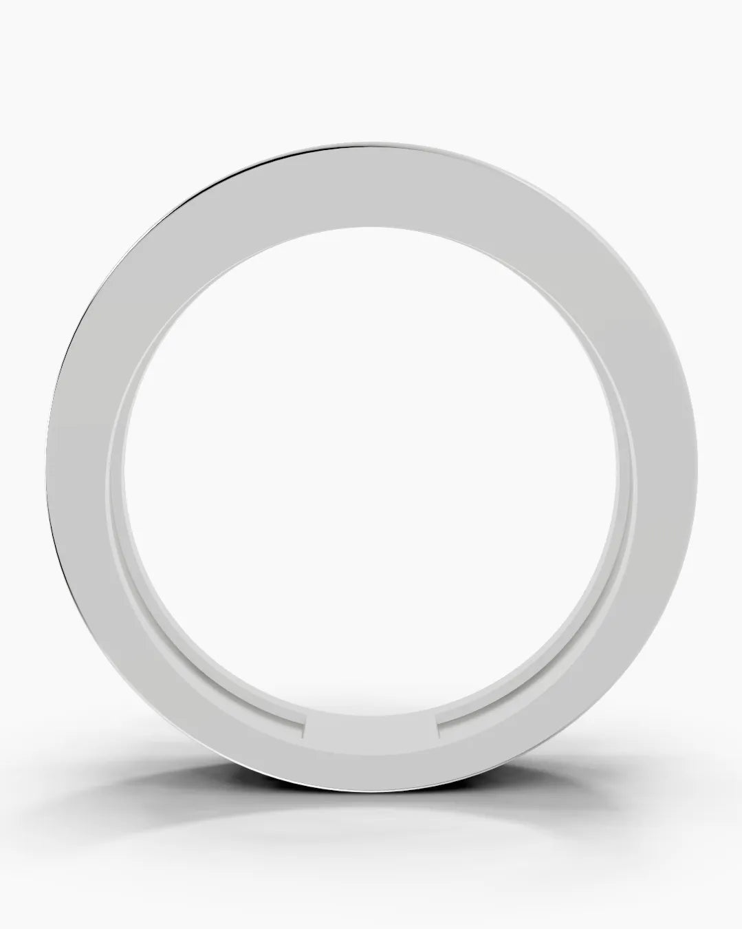 Crest Dual Princess Cut Men Ring