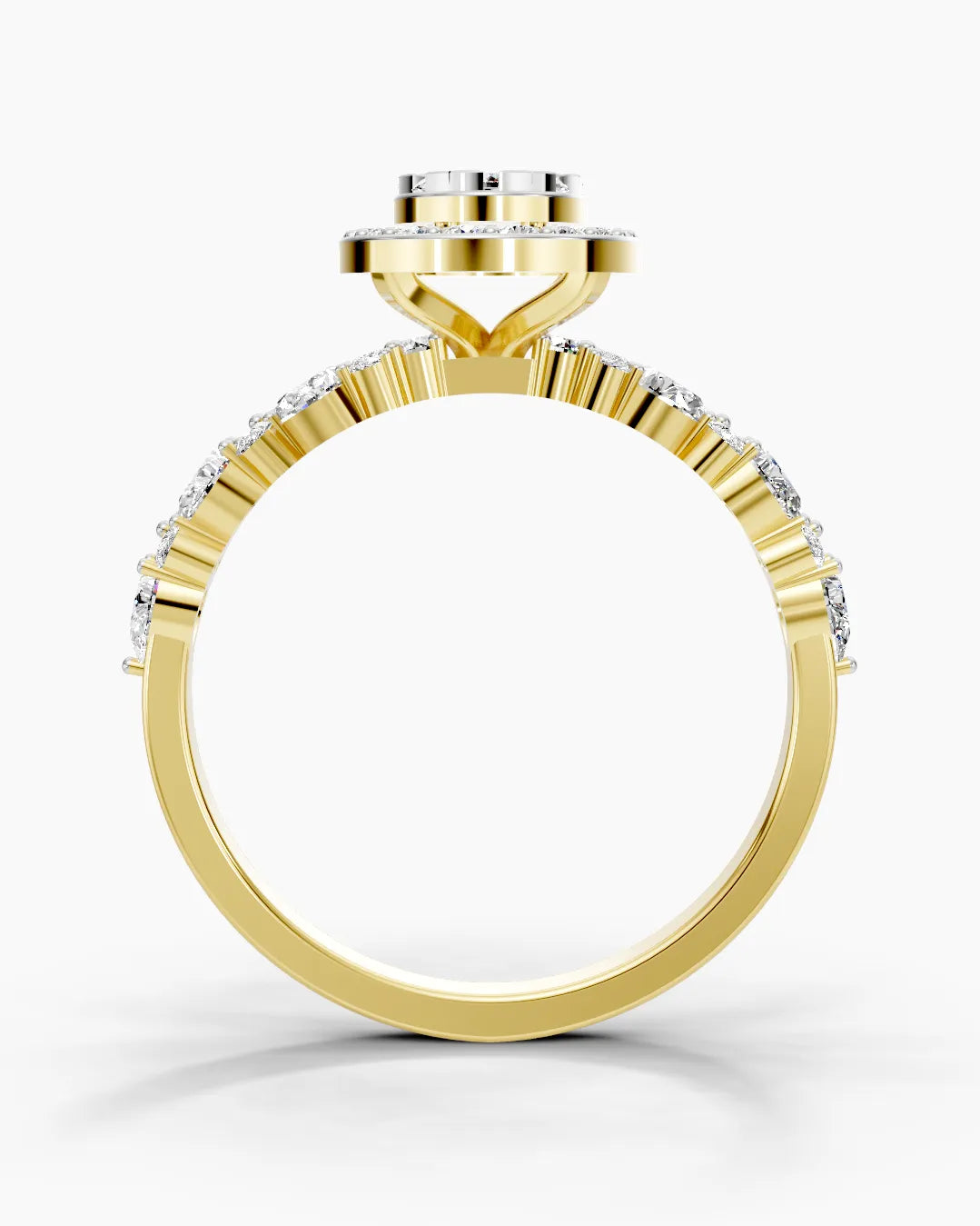 Aurine Pear Women Ring