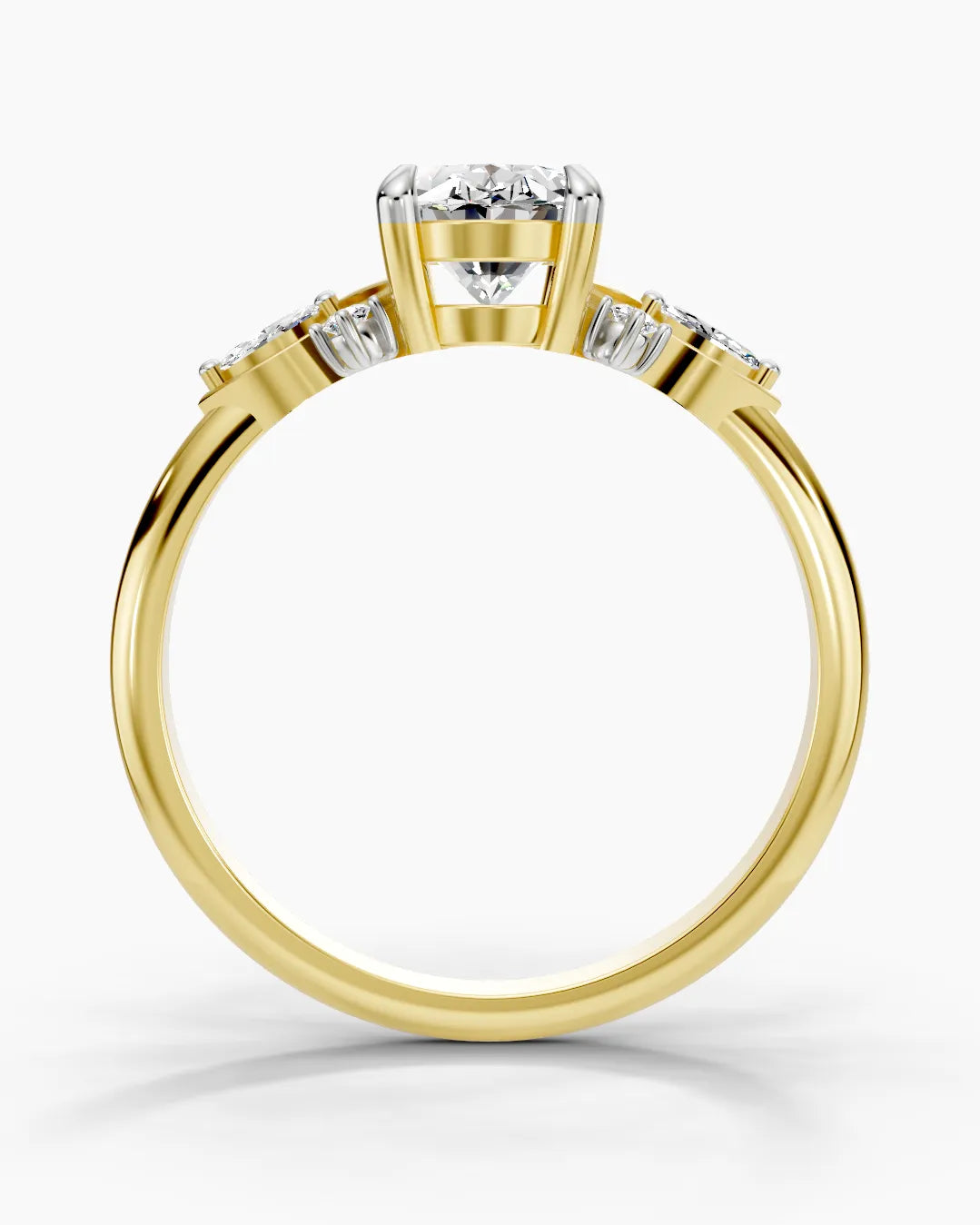 Prism Light Oval Women Ring
