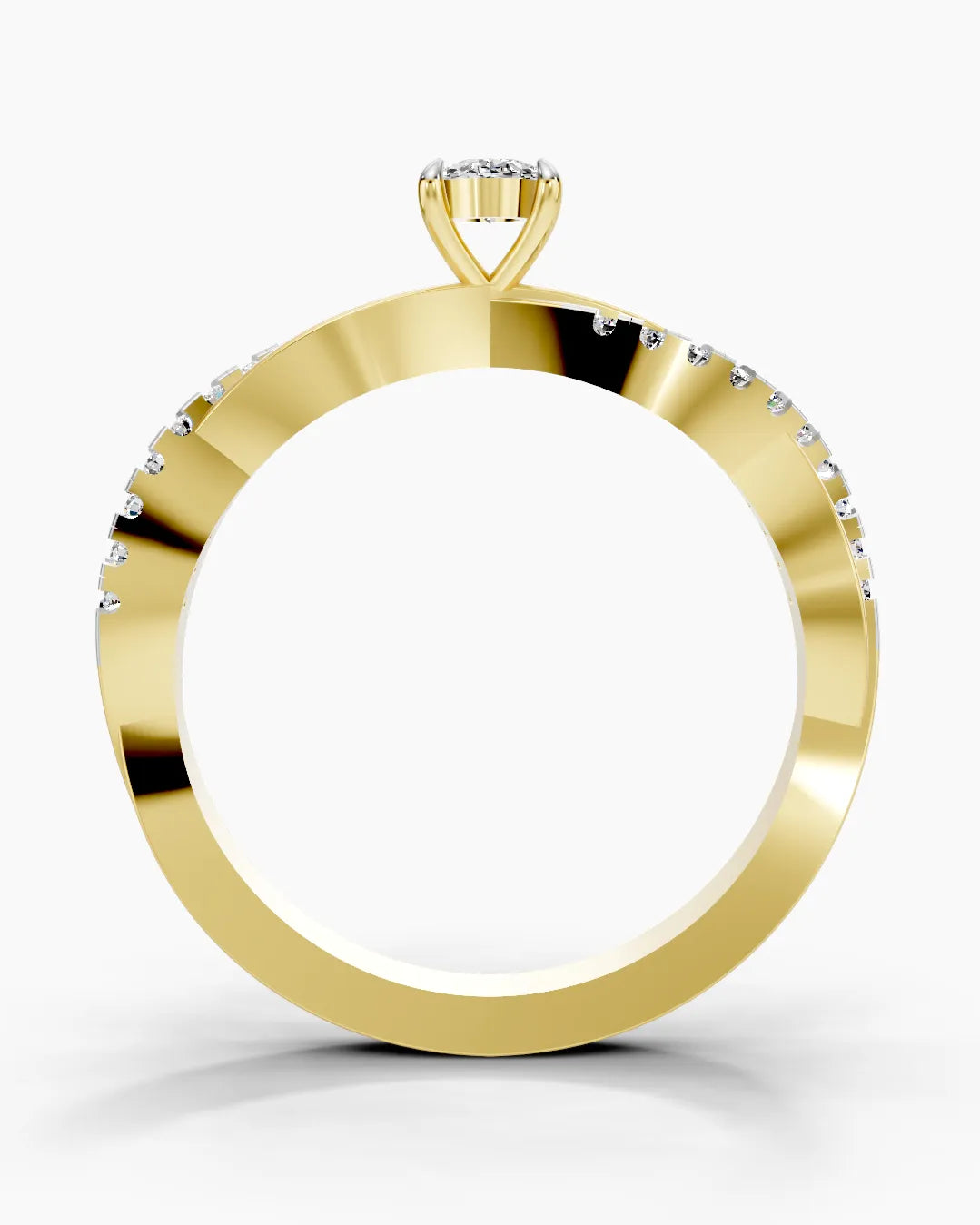 Serene Oval Women Ring