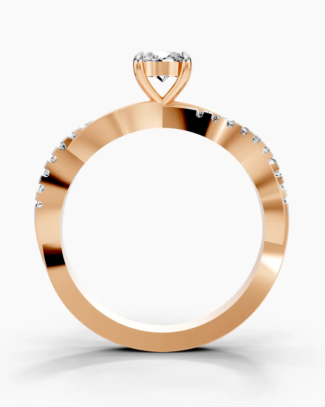 Oval Whisper Women Ring