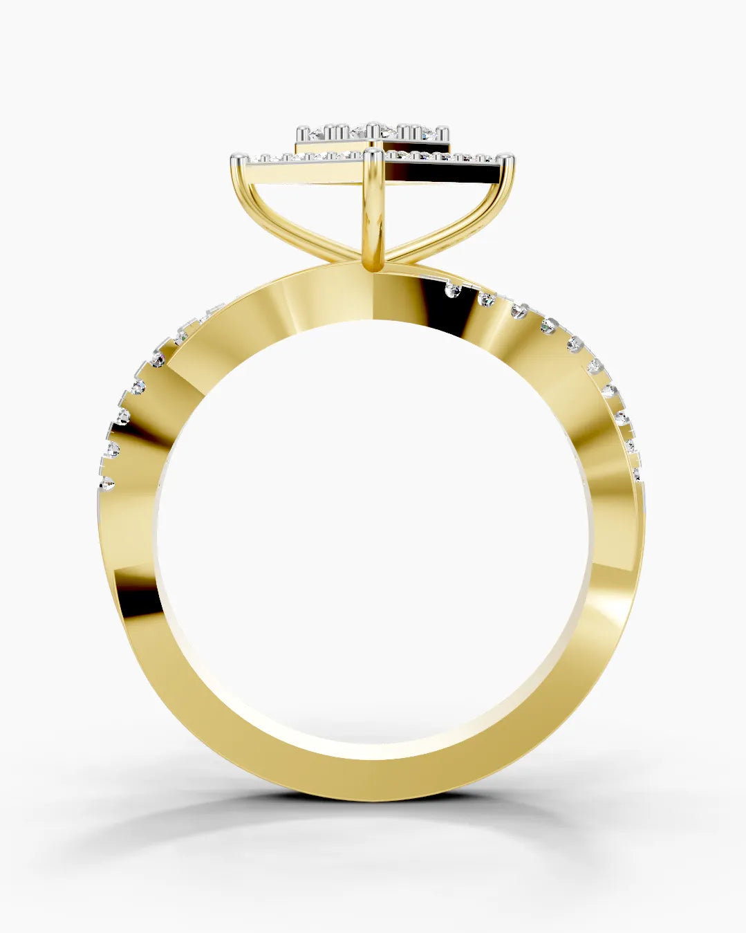 Square Miracle Women Ring