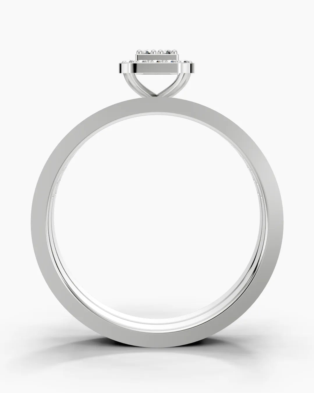Starlight Square Women Ring
