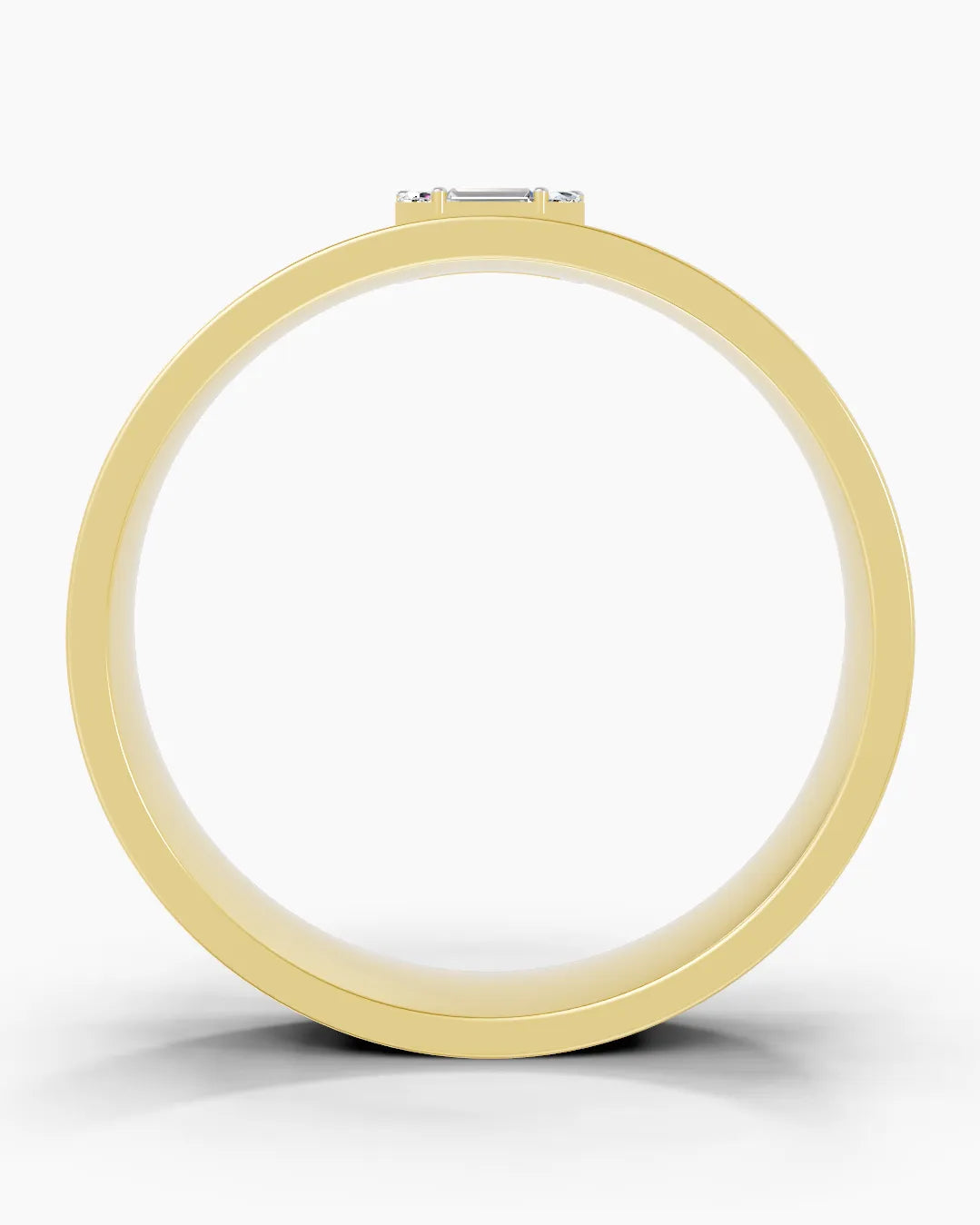Baguette Glow Men Ring
