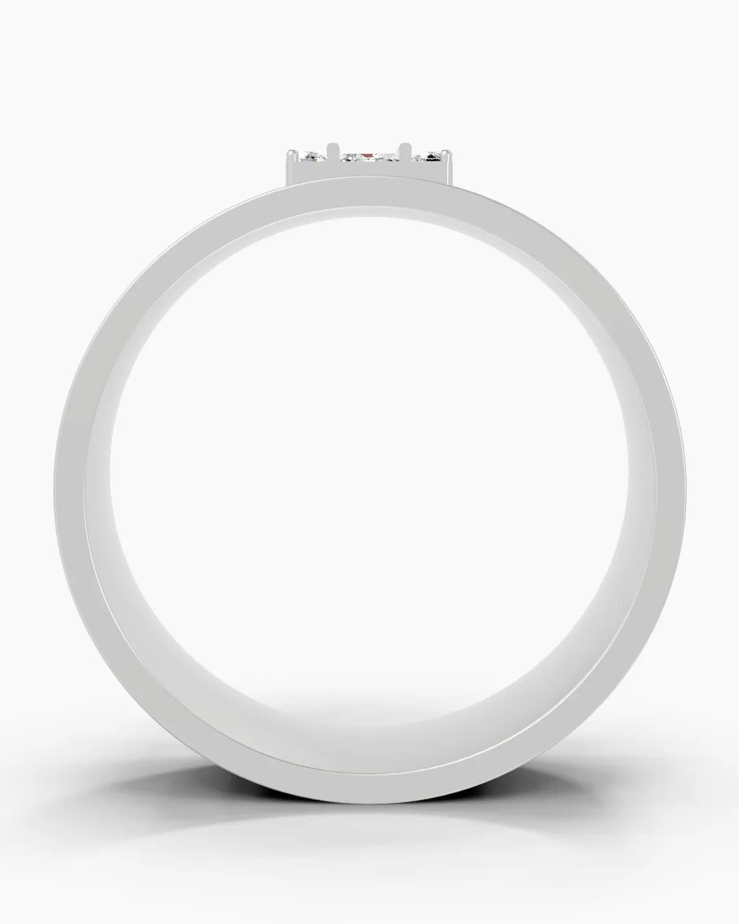 Baguette Gleam Men Ring