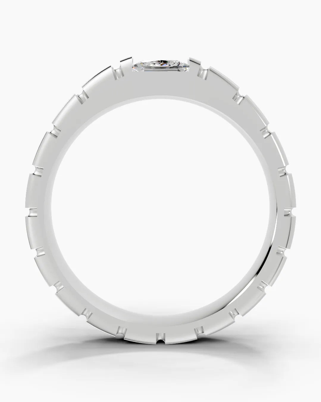 Starlit Ridge Men Ring