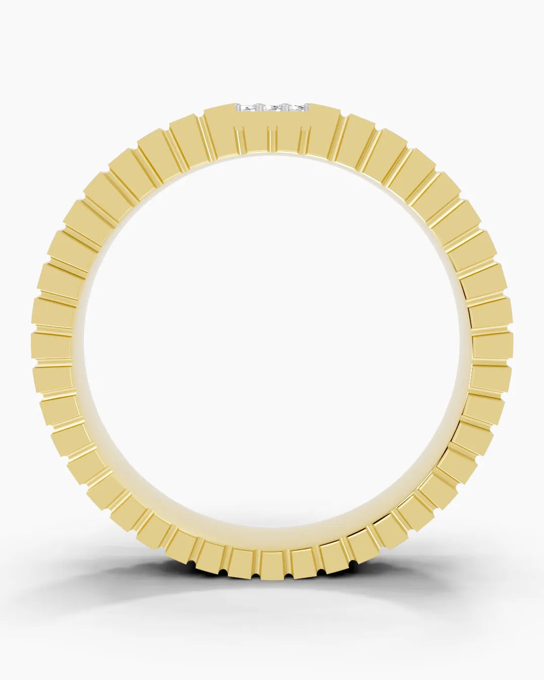 Baguette Matrix Men Ring