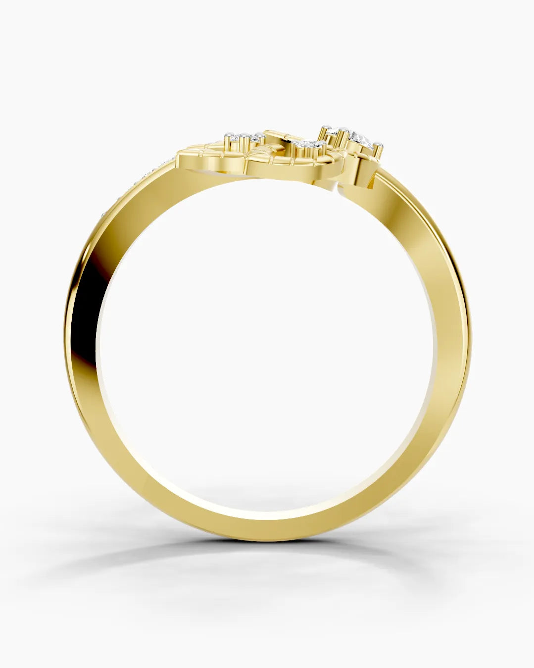 Feathered Whisper Women Ring