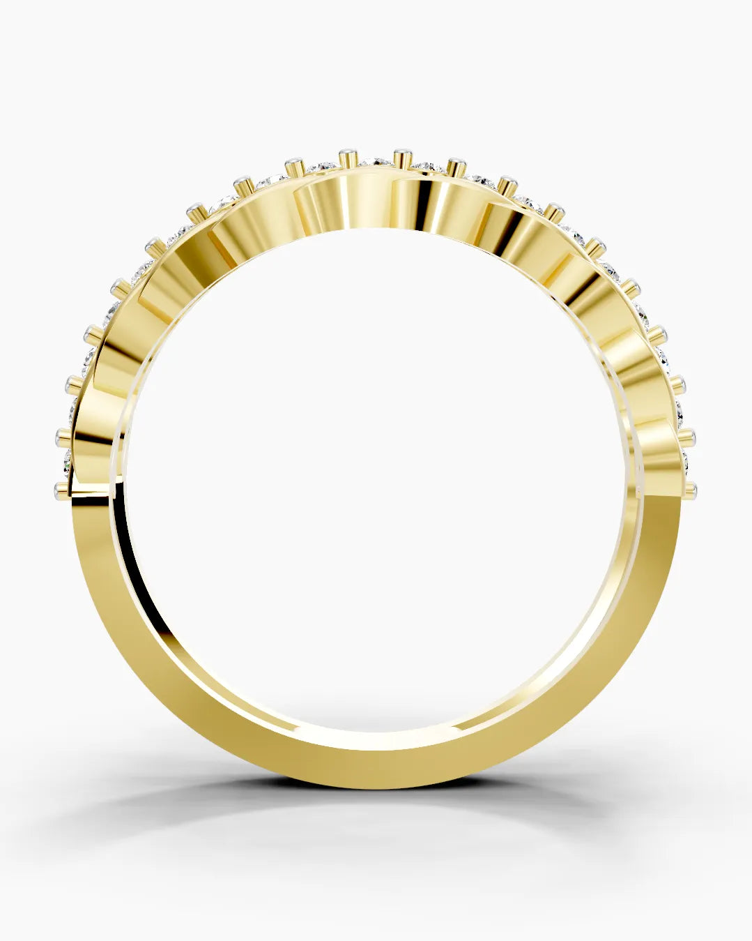 Shimmer Crest Women Ring