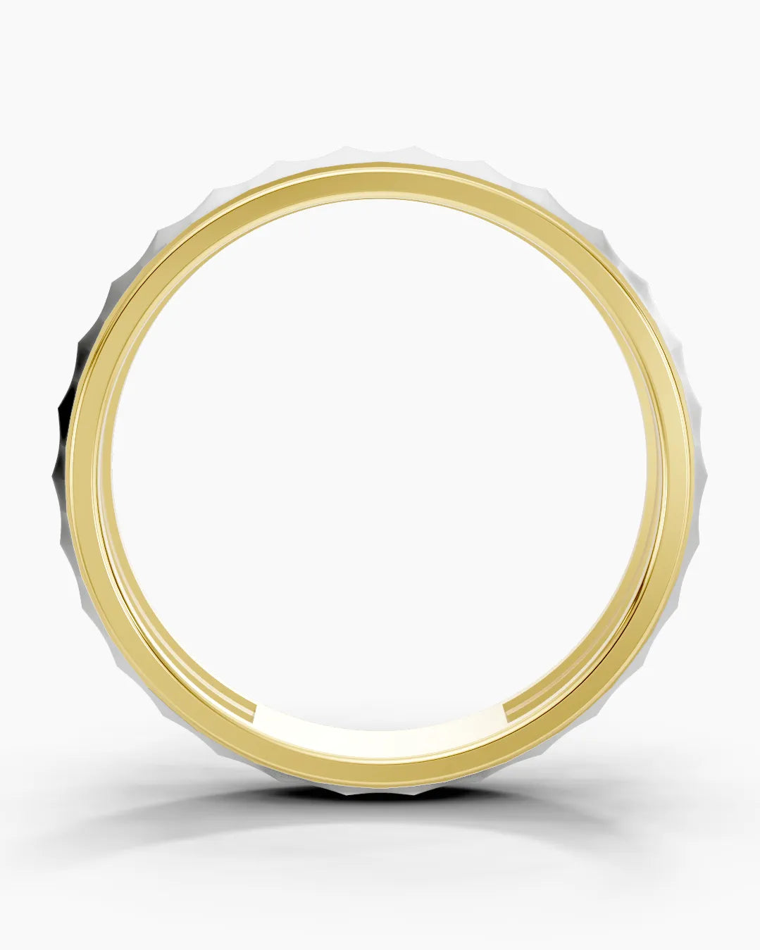 Edgecut Men Ring