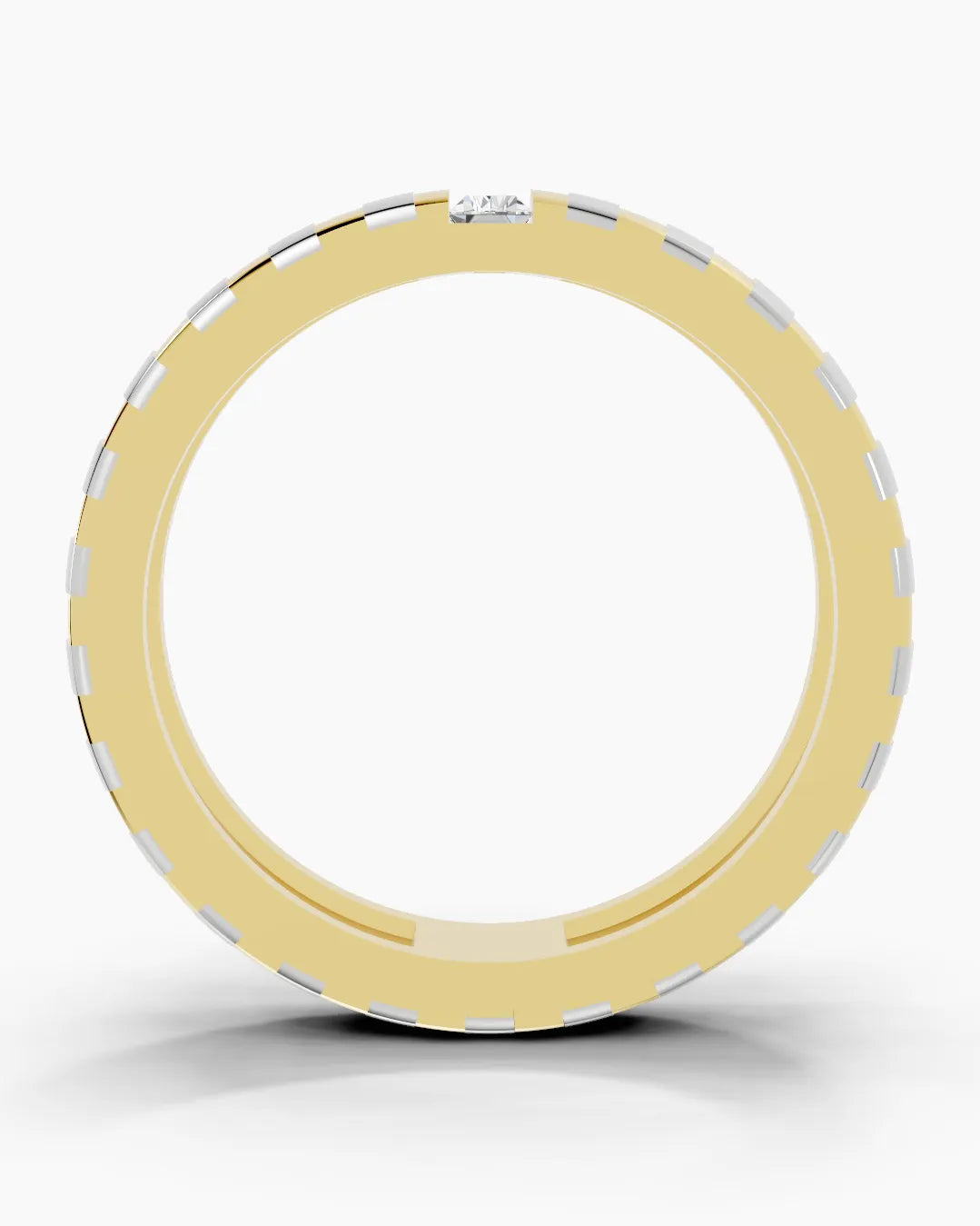 United Glow Diamond Men Ring