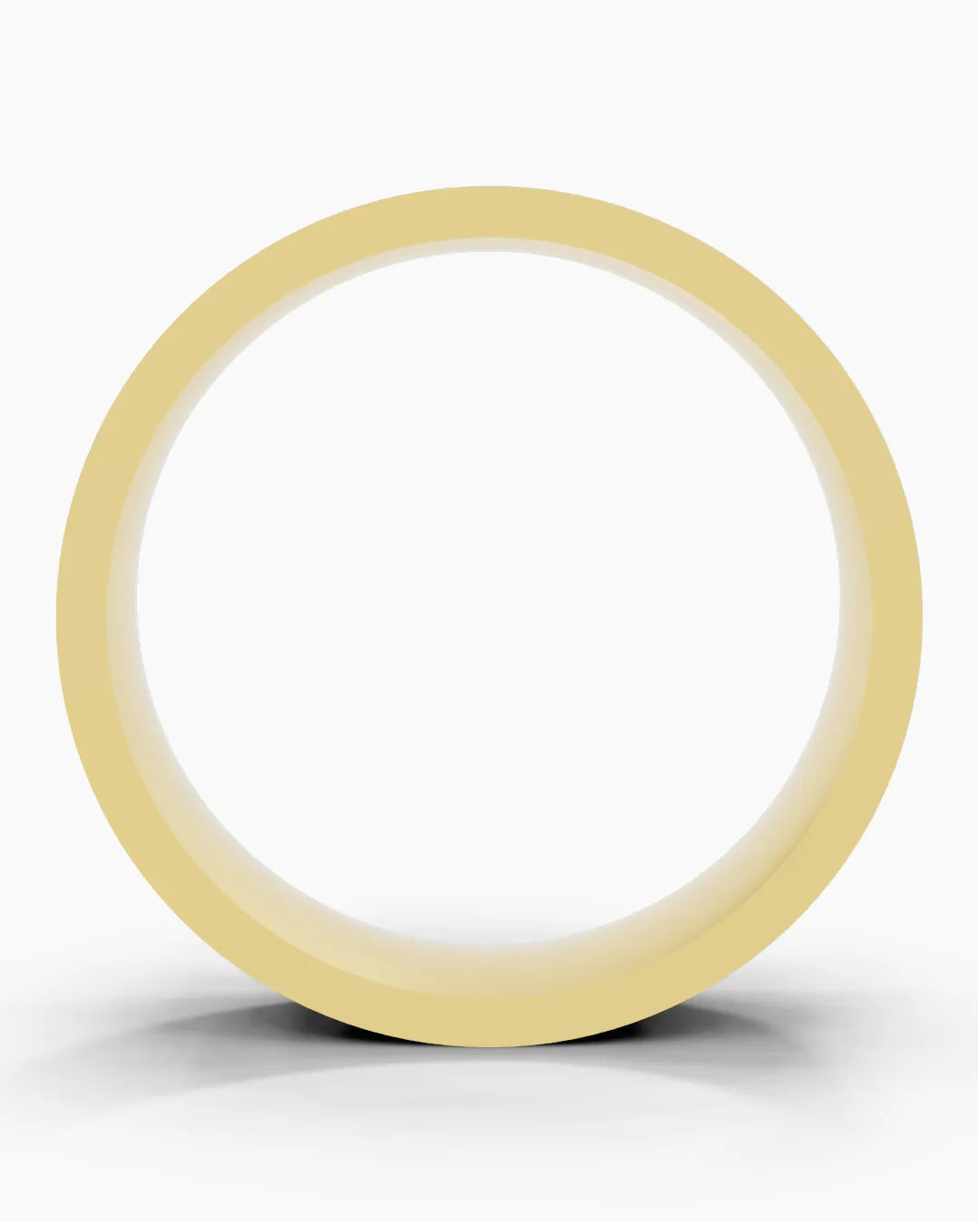 Sleek Geometry Men Ring