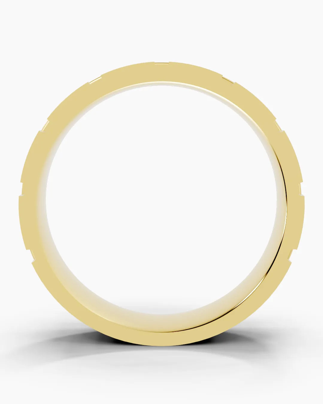 Modern Block Men Ring