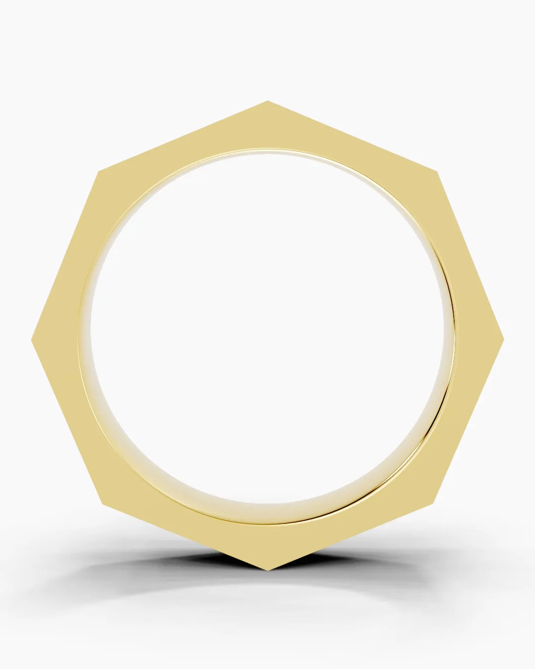 Hexa Crest Men Ring