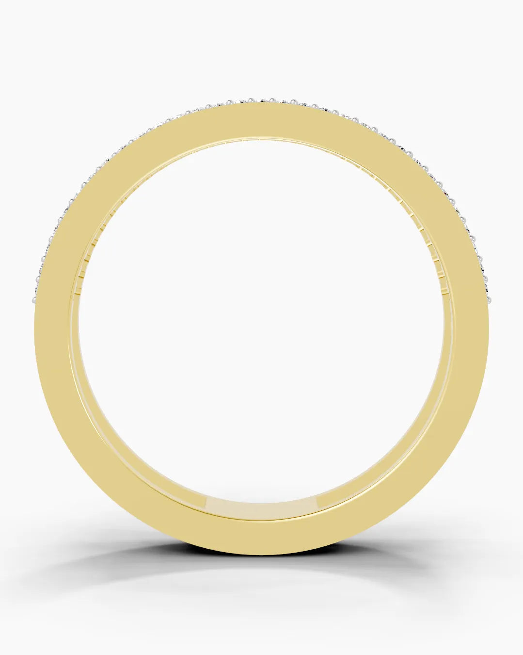 Ridge Burnish Men Ring