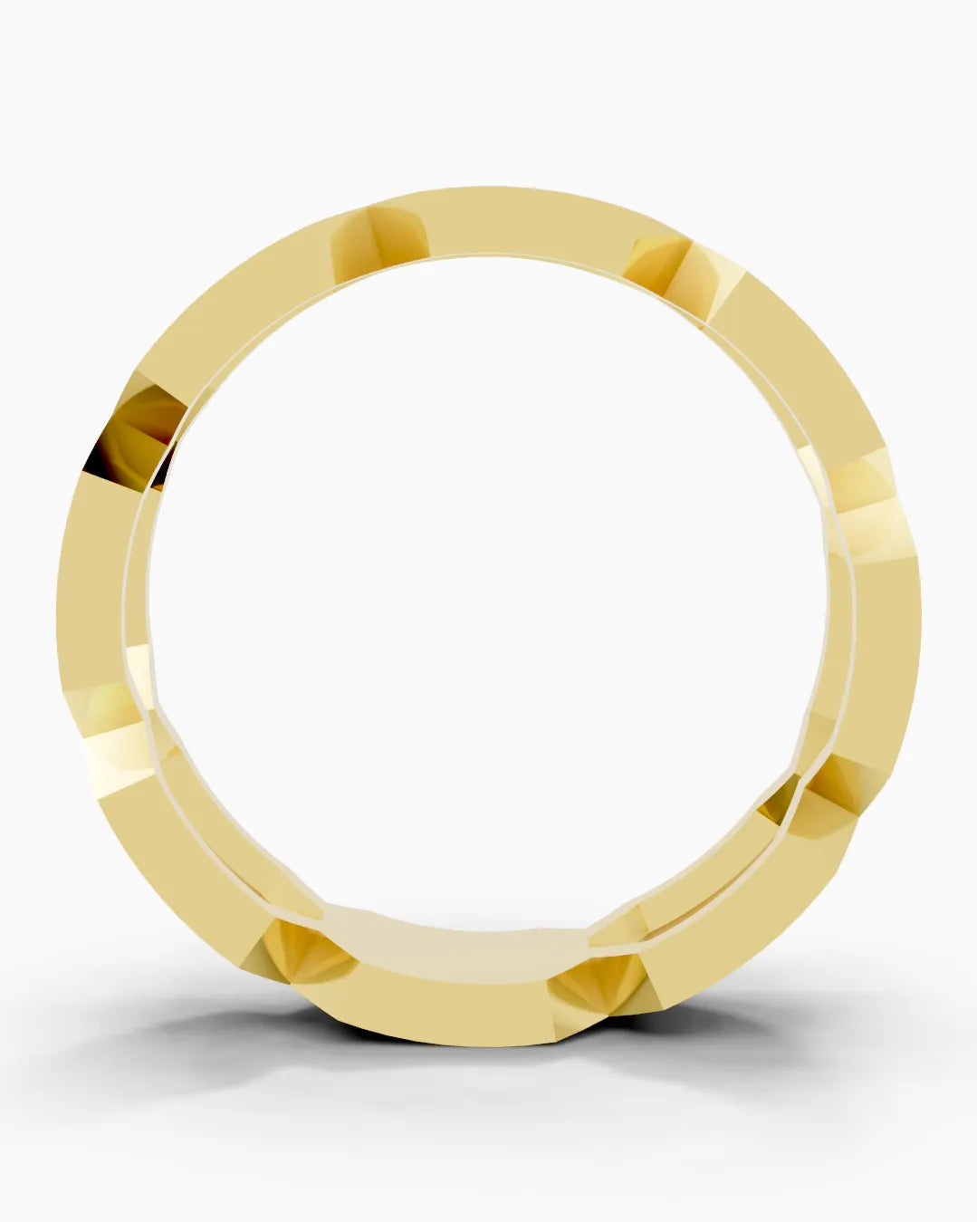 Milled Edge Men Ring