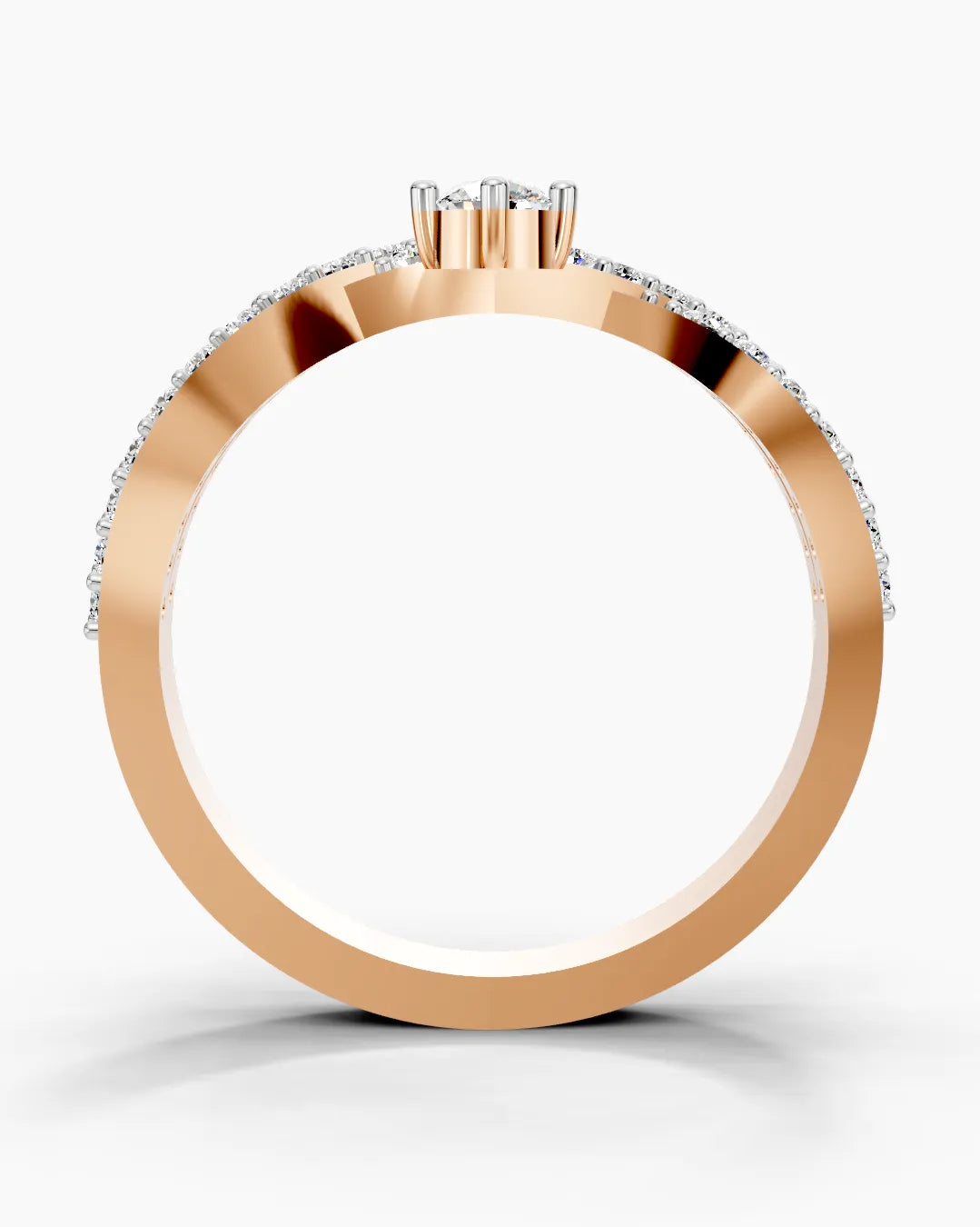 Eternal Criss-Cross Women Ring