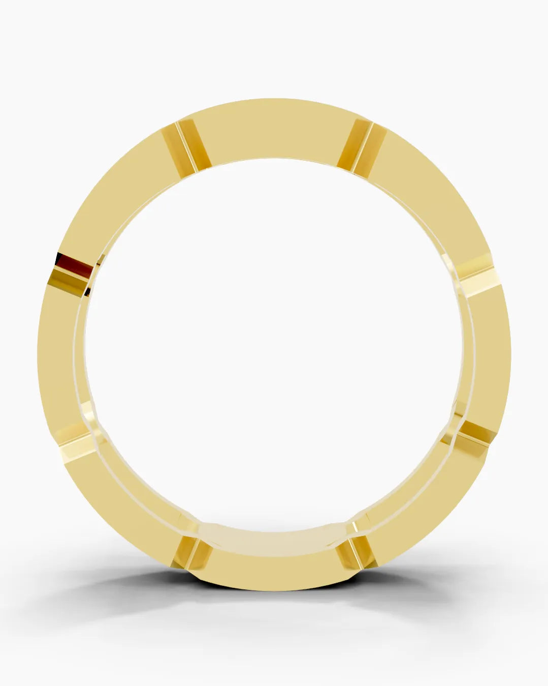 Sculpted Apex Men Ring