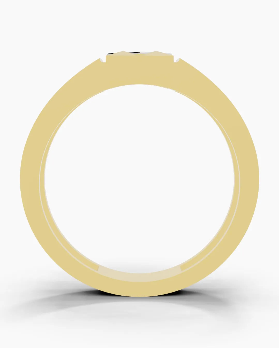 Aureole Bezel Men Ring