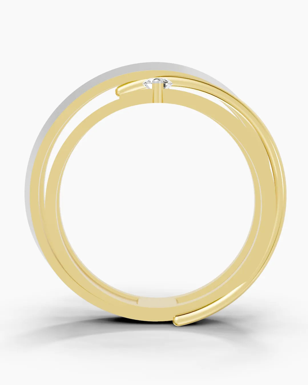 Vertex Crest Men Ring