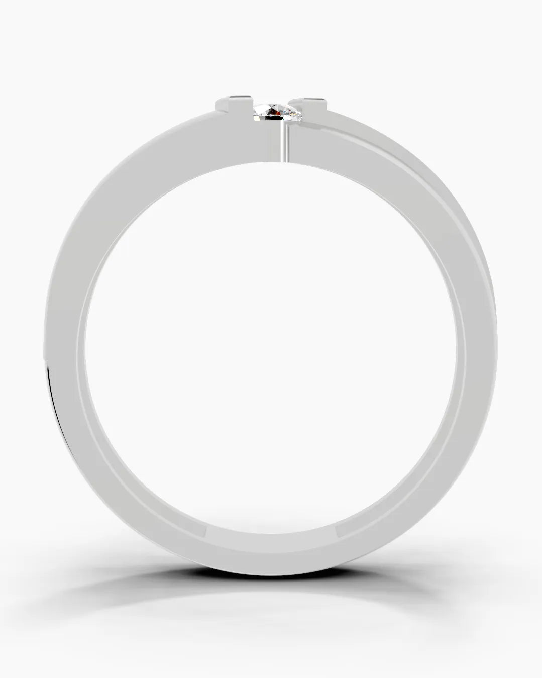 Halo Line Men Ring