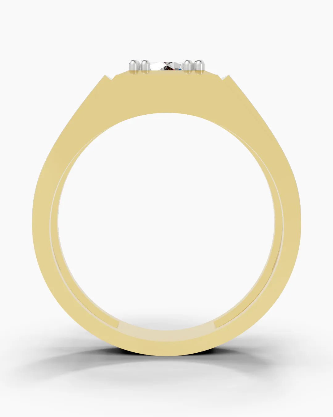 Iron Veil Men Ring