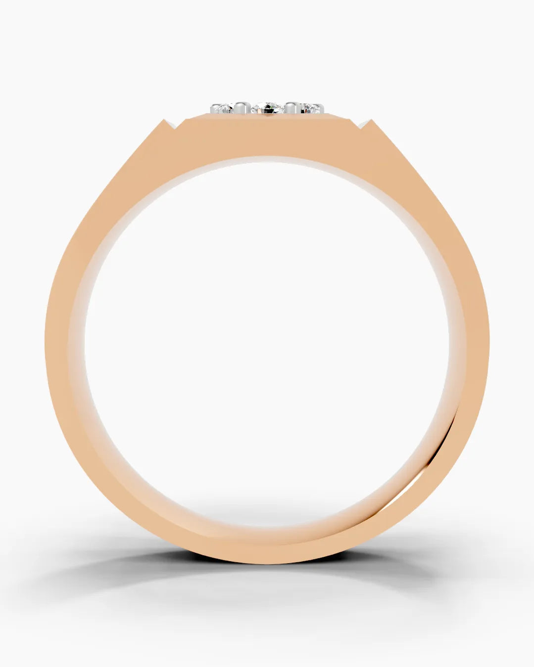 Shadow Line Men Ring