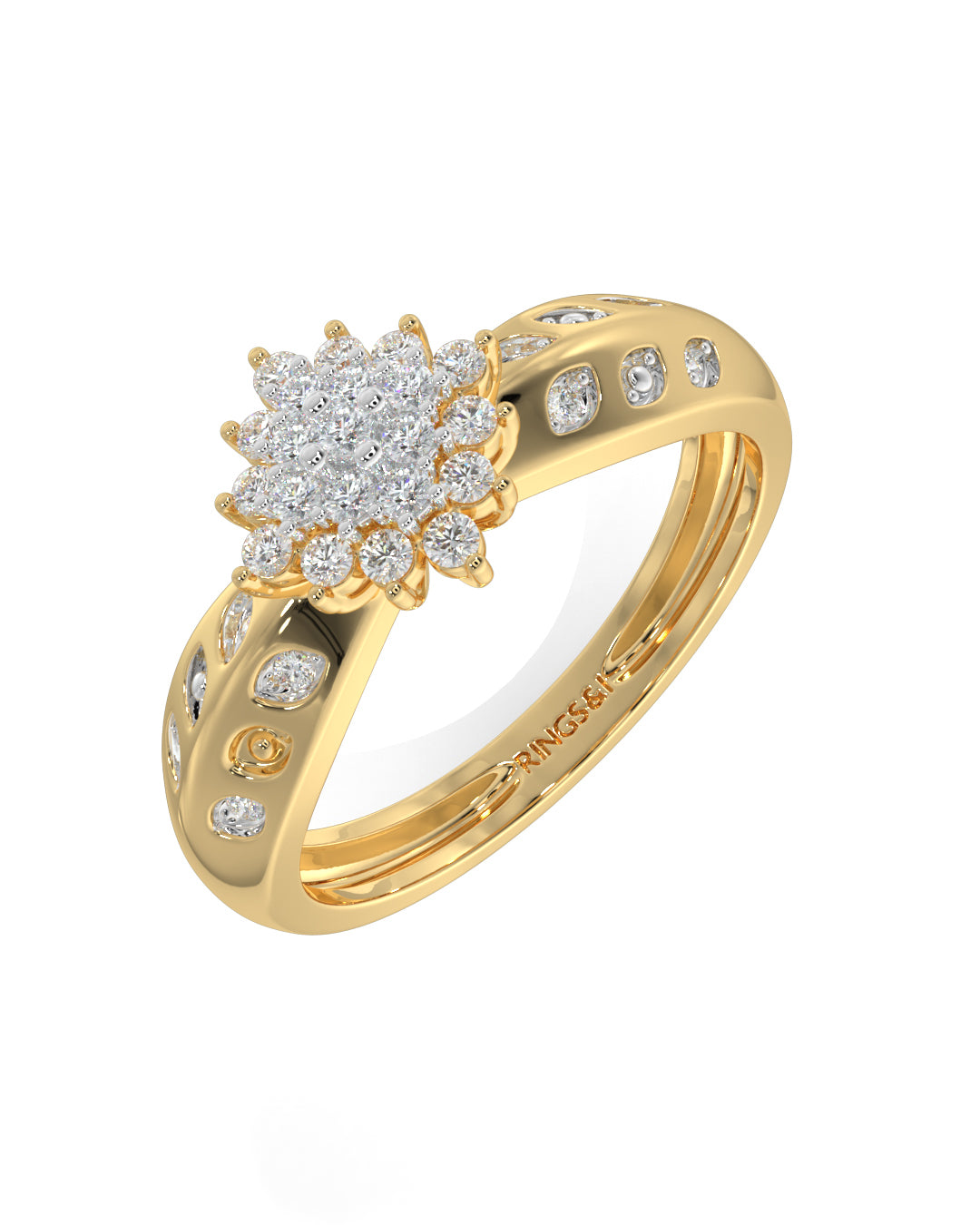 Scintillating - GOLD | 14KT | EF-VVS