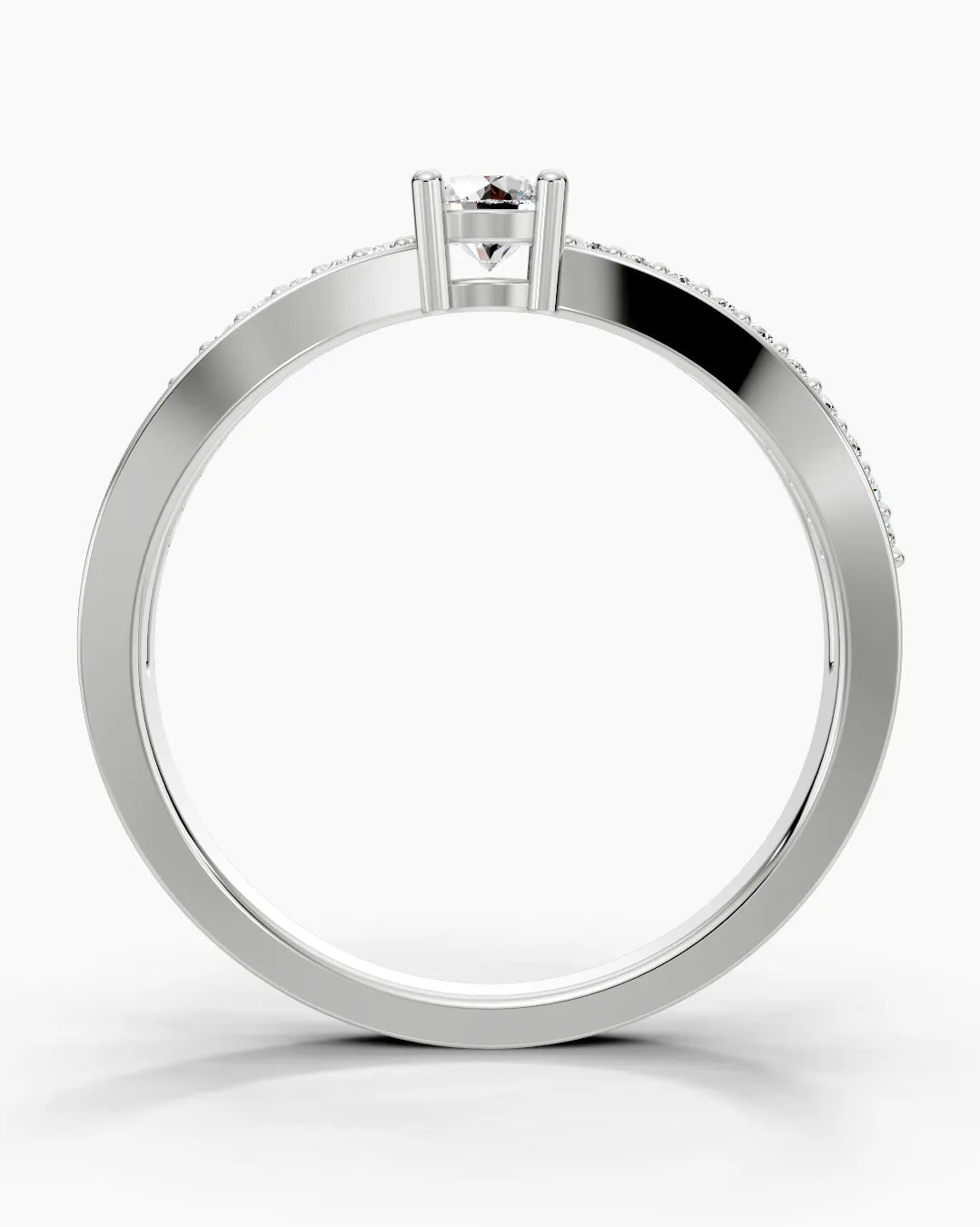 Flowing Embrace Women Ring